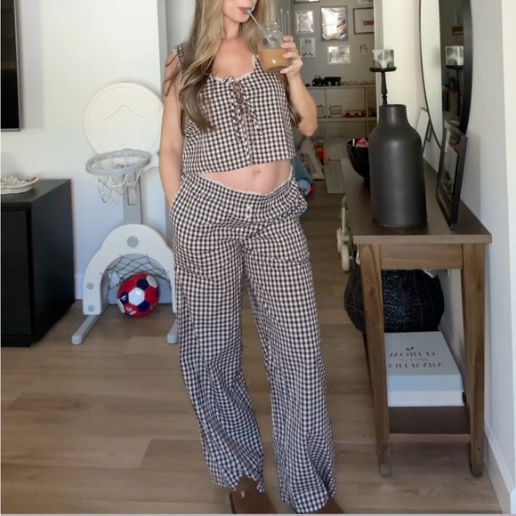 aerie Other - Aerie poplin top and bottoms